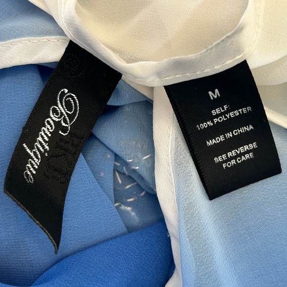 BKE EMBELLISHED OMBRÉ TOP - Picture 3 of 3